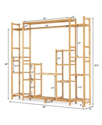 9-Tier Plant Stand with Hanging Rack The Ultimate Space-Saving Solution for Plant Lovers