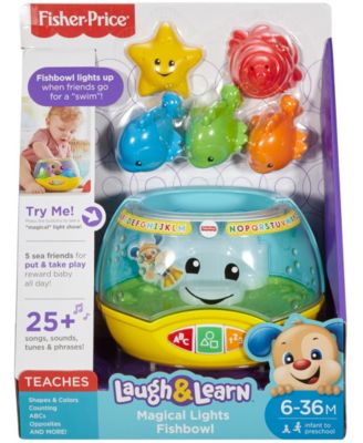 Fisher-Price Laugh and Learn Magical Lights Fishbowl-Educational Toy