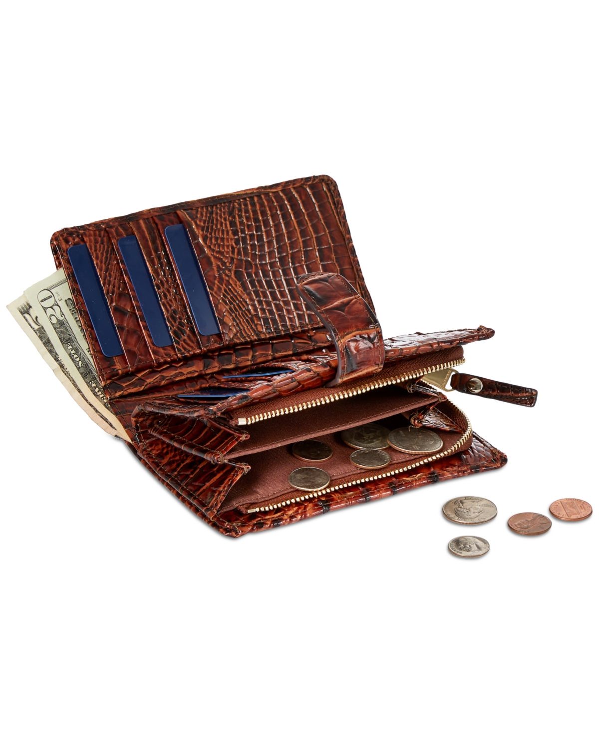 Brahmin Hannah Leather Wallet