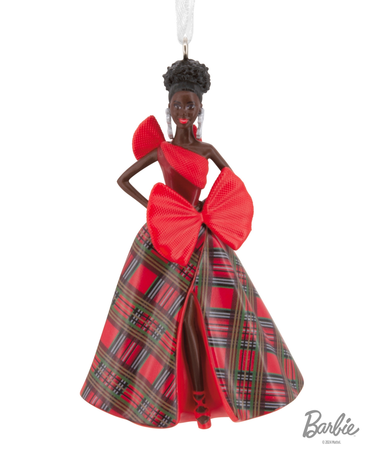 Hallmark Mattel Holiday Barbie 2024 Christmas Ornament - Multi-colored