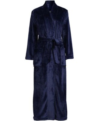 Plus Size Cozy Plush Long Wrap Robe