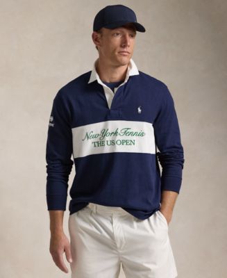 Polo Ralph Lauren US Open Classic Fit Rugby Shirt - Macy's