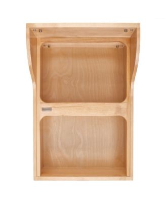 Dual Pull Out Trash Can 35 Qt w/ Soft-Close Slides, 4WCSC-1835DM-2