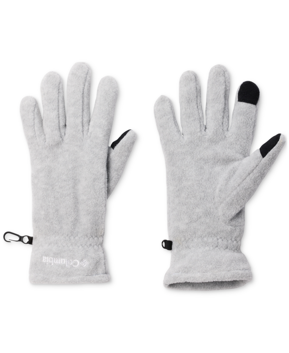 Columbia Women's Benton Springs Ii Fleece Touchscreen Gloves In Cirrus Grey Heather