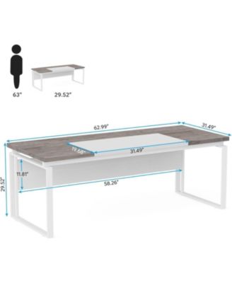 4-Drawer File Cabinet Filing Cabinet, Walnut