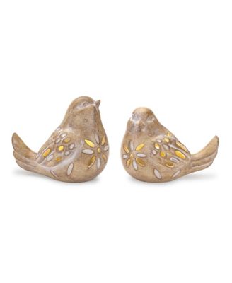 LED Bird Light Set of 2 Beautiful Illuminated Decor for Any Space