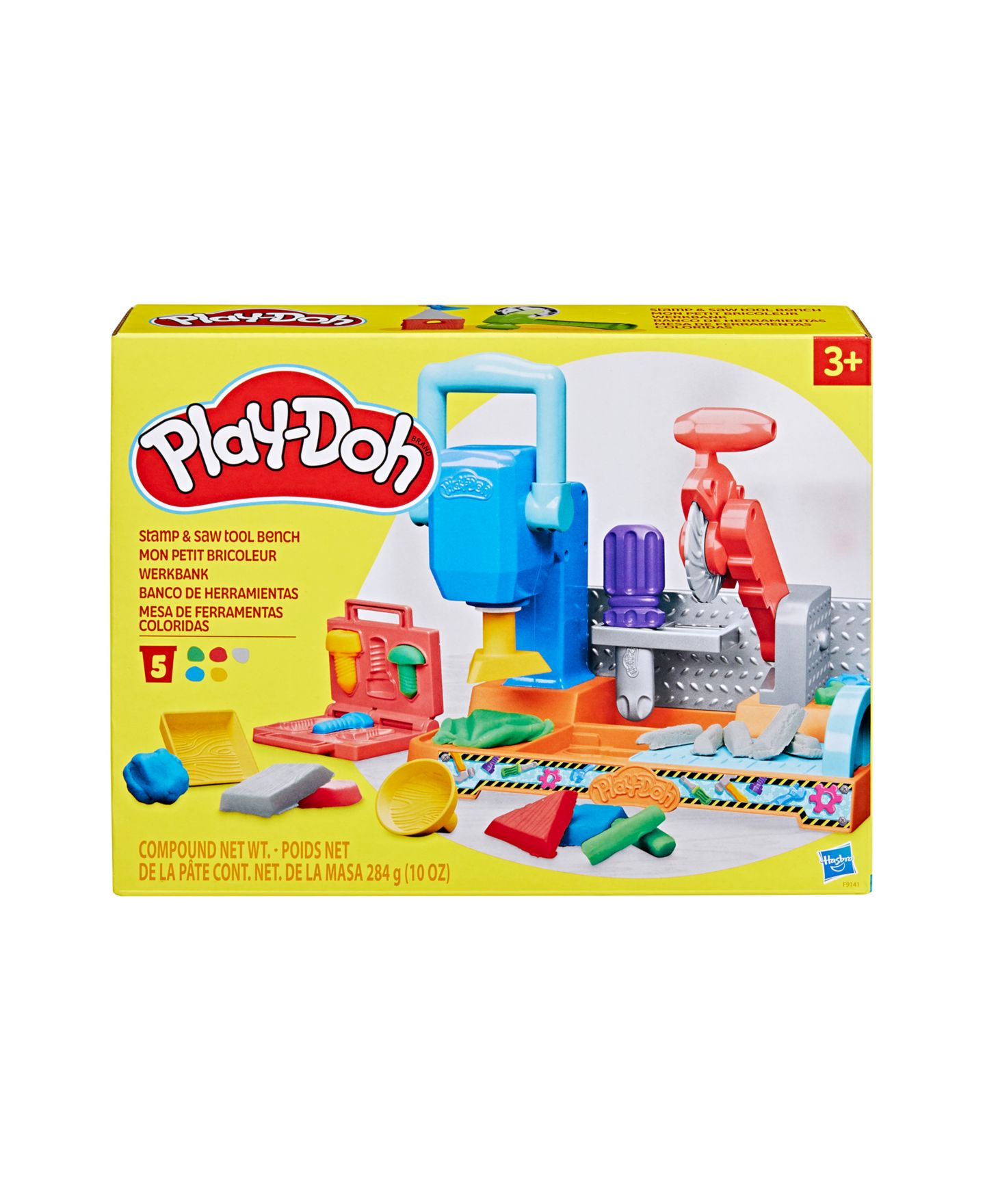 Детская игрушка Play-Doh Stamp Saw Tool Bench — фото 3