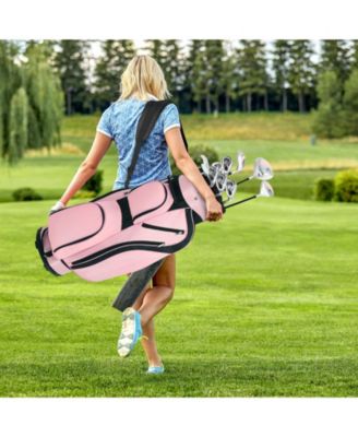 10 Pieces Womens Complete Golf Club Set with Alloy Driver