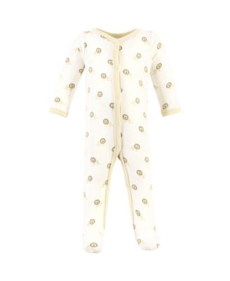 ' Cotton Essentials Set Sleep 'n Play Jumpsuit, Bodysuit, and Bandana Bib