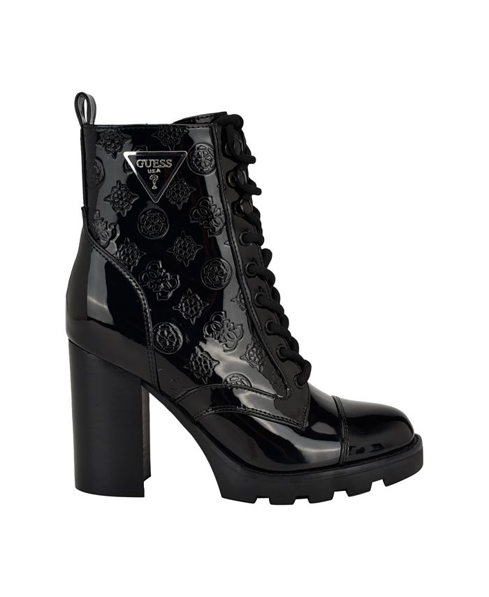 heeled hiker booties