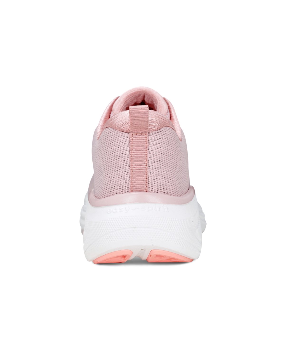 Shop Easy Spirit Women's Gallop Round Toe Lace-up Casual Sneakers In Light Pink