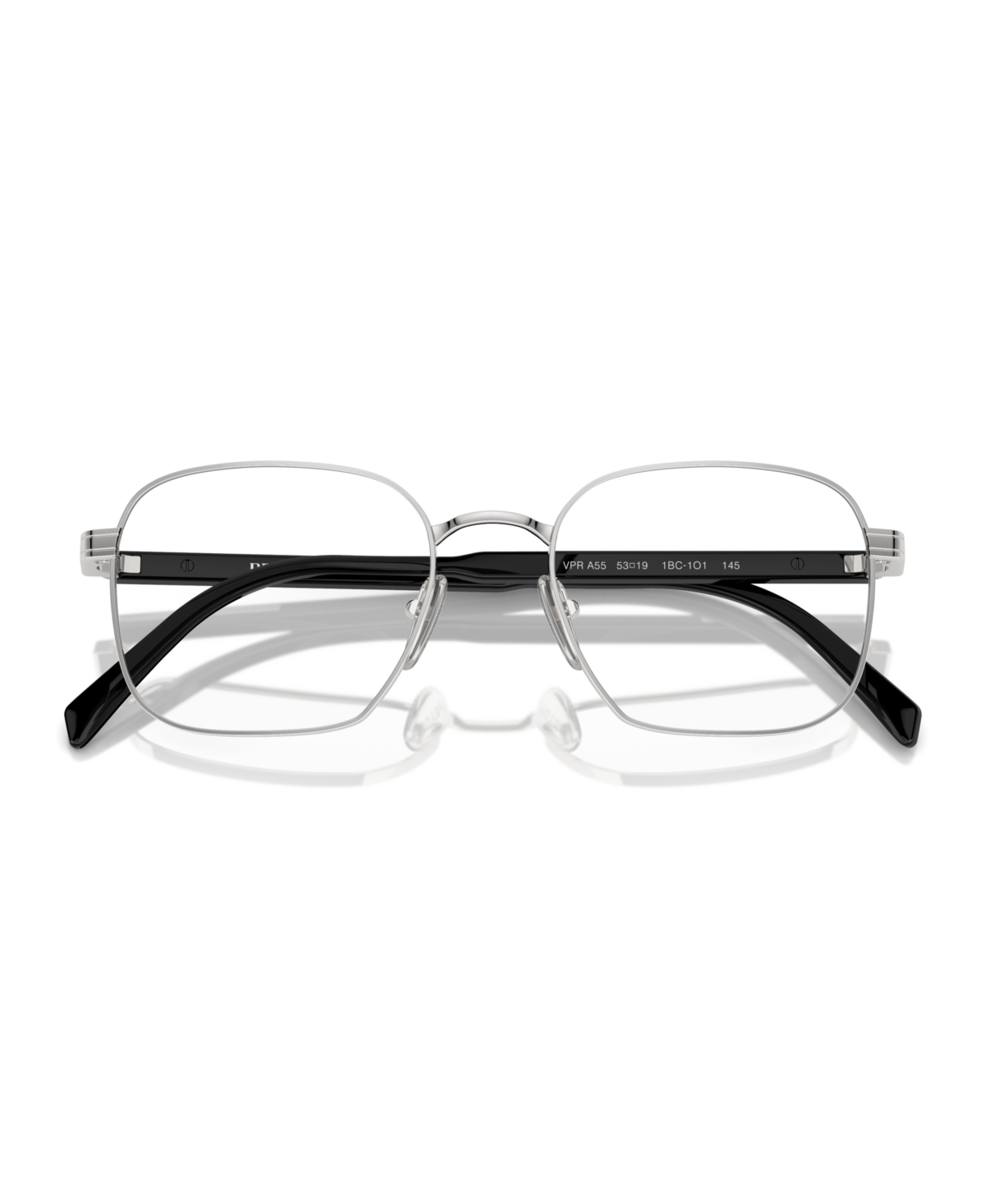 Prada Men's Eyeglasses, Pr A55v In Silver