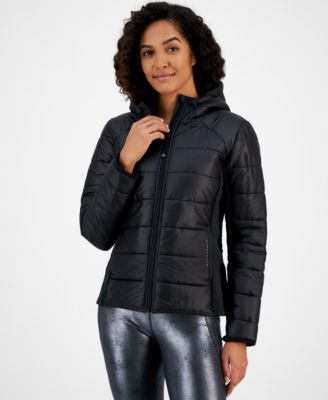 Women's Hooded Puffer Jacket, Created for Macy's