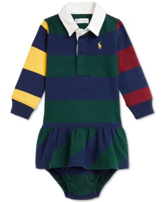 Polo Ralph Lauren - Baby Cotton Jersey Rugby Dress