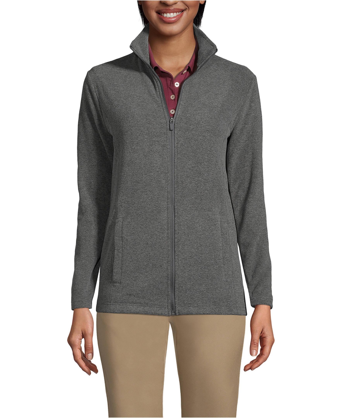 Lands' End Women's Thermacheck 100 Fleece Jacket