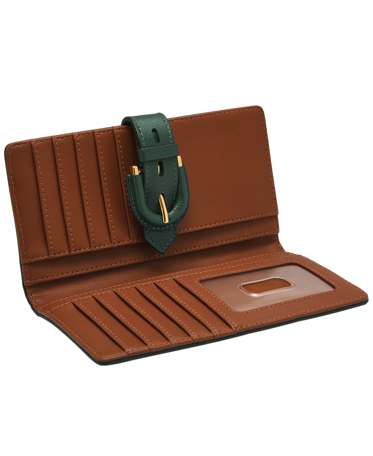 Fossil Harwell Suede Tab Bifold Wallet