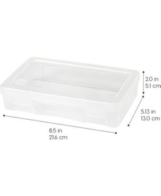 Medium Modular Supply Case, 10 Pack, Clear