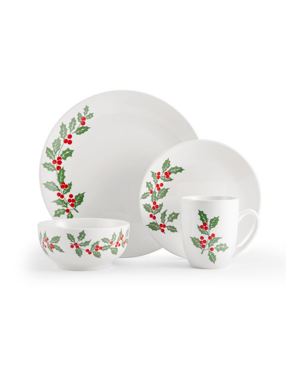 Studio Nova Holly Cheer Pc. Dinnerware Set, Service for 4