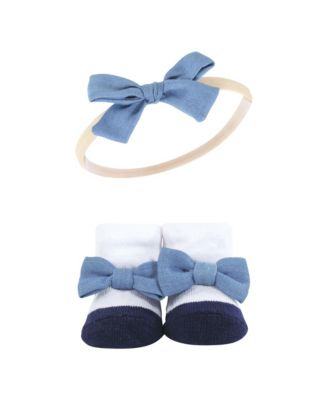 Girls 8Pc Headband and Socks Set