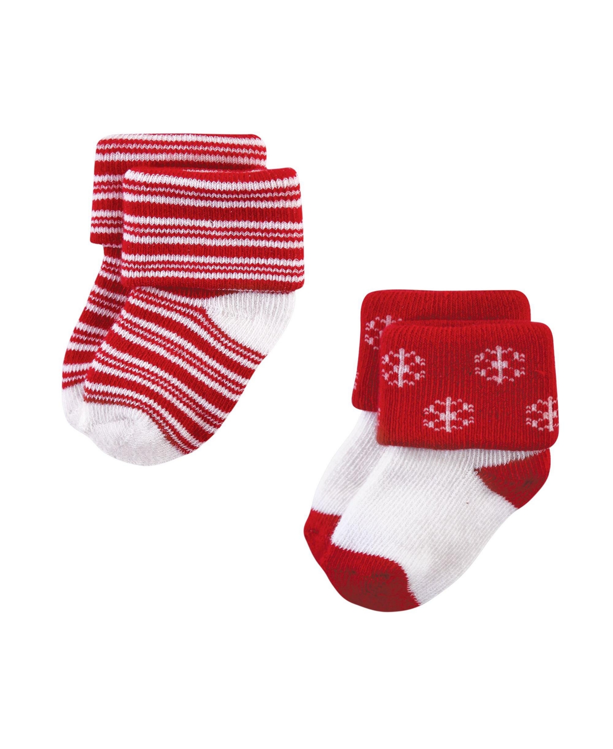 Hudson Baby Baby Boys Unisex Baby Cotton Rich Newborn and Terry Socks, 12 Days Of Christmas, Months - 12 days of christmas