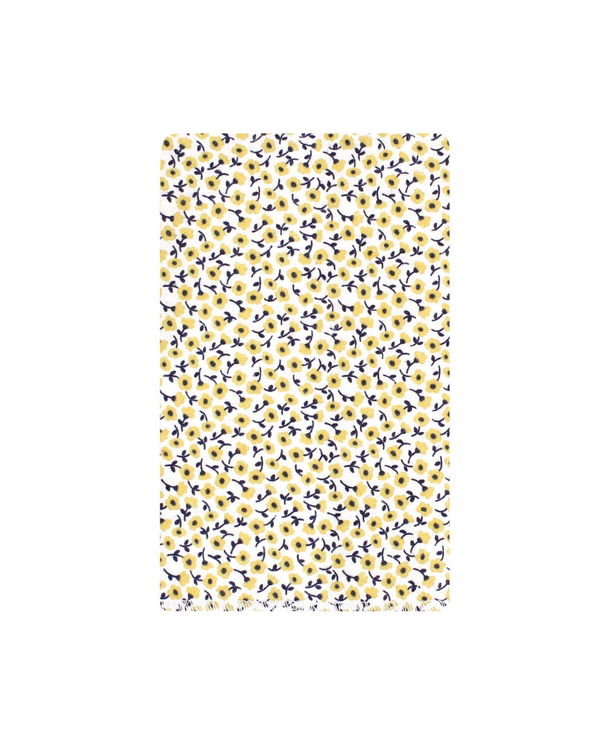 Hudson Baby Girls 10-Piece Flannel Cotton-Poly Burp Cloth Blend