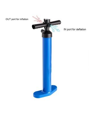 Double Action Manual inflation SUP Hand Pump with Gauge