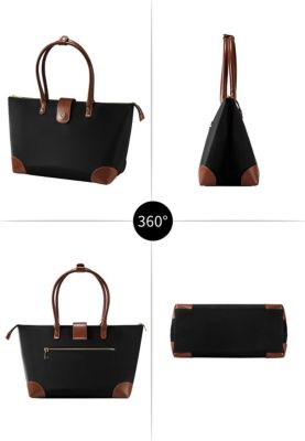 Women's Tote Nylon Top Zip Large Lifestyle Bag Eve Victoria Hyde