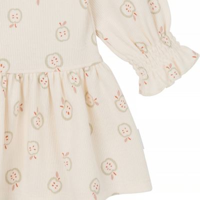 Baby Girls Long Sleeve Apples Dress