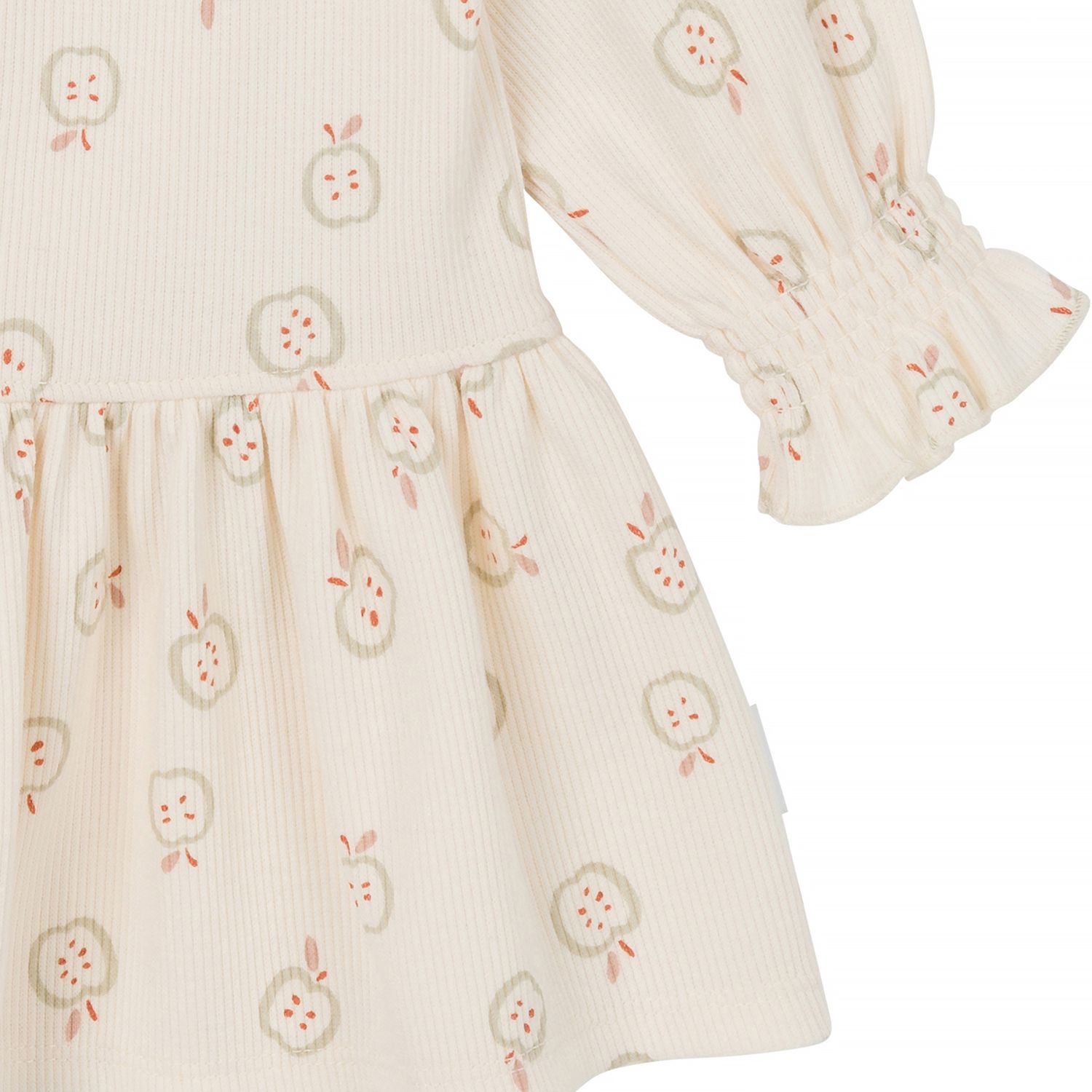 Baby Girls Long Sleeve Apples Dress
