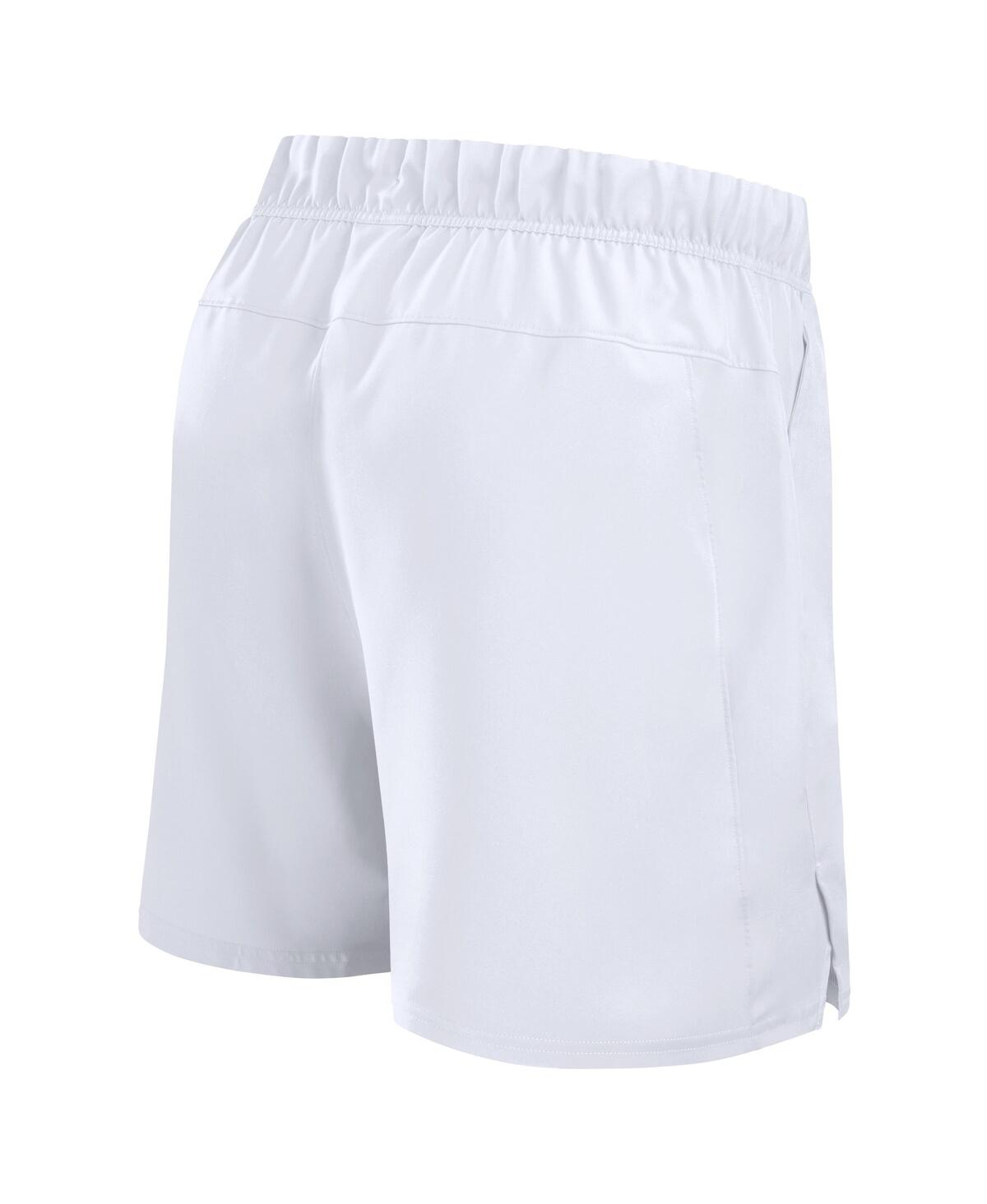 Nike Men's White Los Angeles Rams Blitz Victory Performance Shorts In White