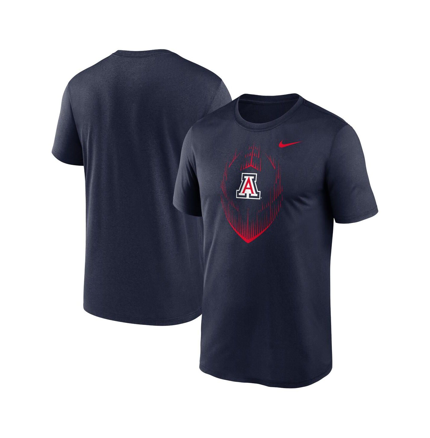 Мужская футболка Nike Navy Arizona Wildcats Primetime Legend Icon Performance — фото 1