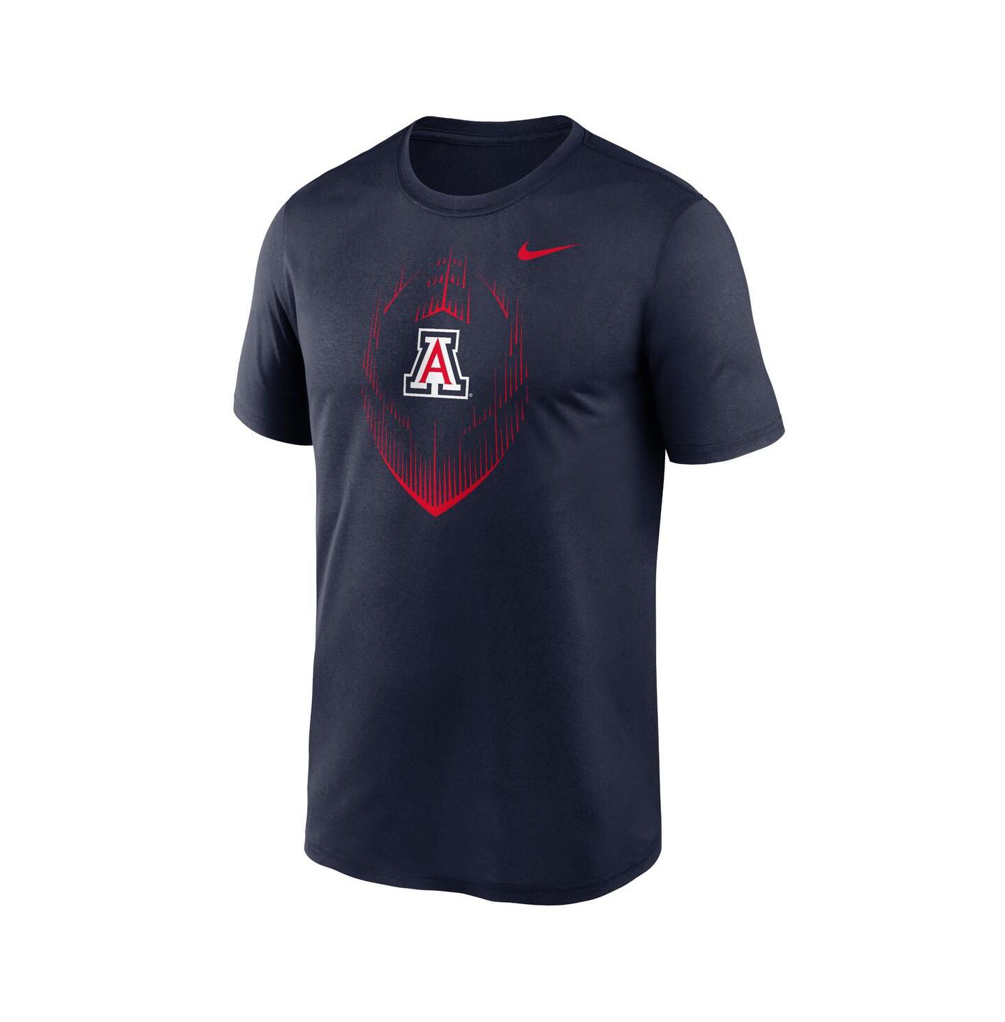 Мужская футболка Nike Navy Arizona Wildcats Primetime Legend Icon Performance — фото 3
