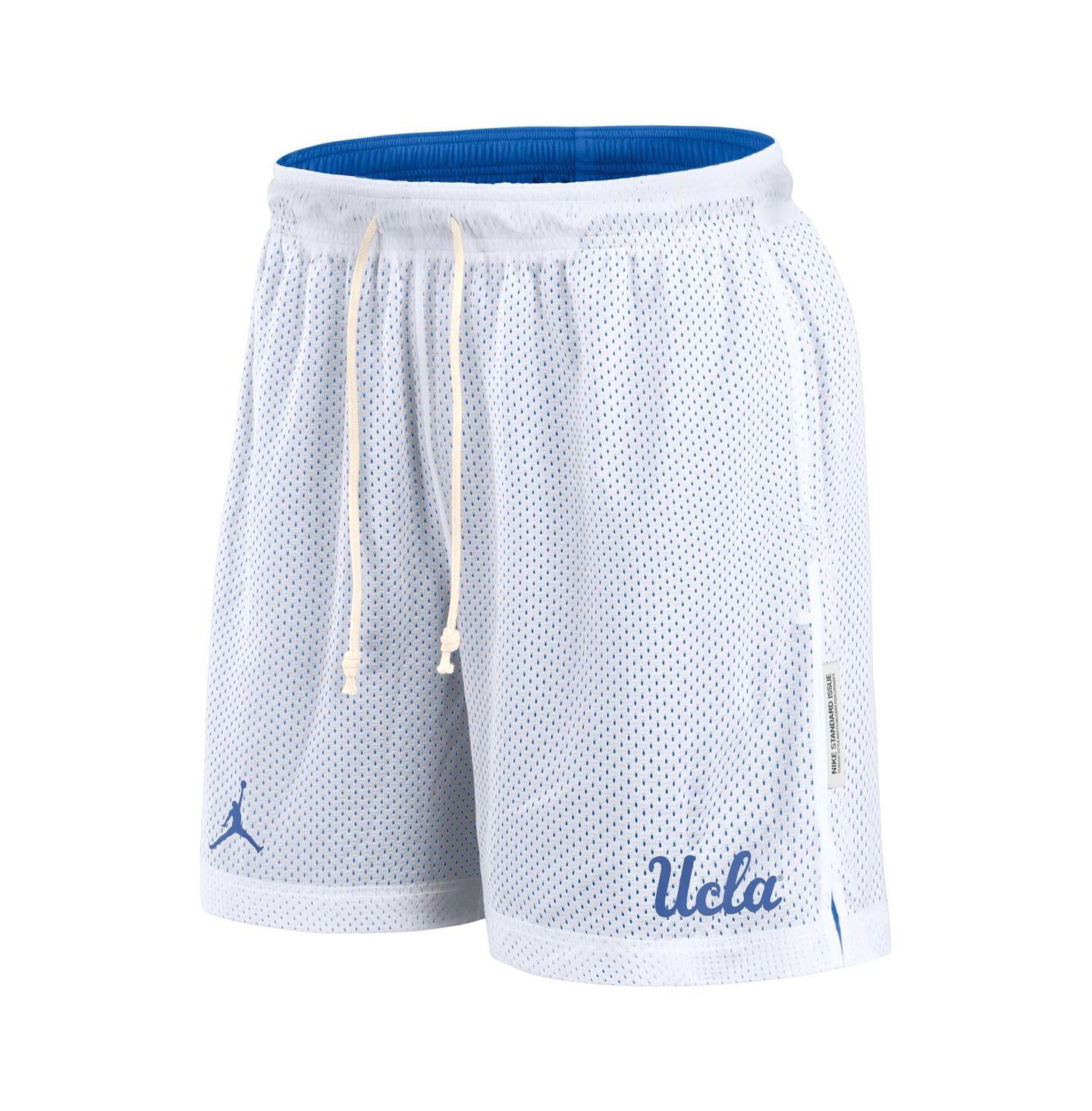 Мужские шорты Jordan White/Blue Ucla Bruins Primetime Reversible — фото 2