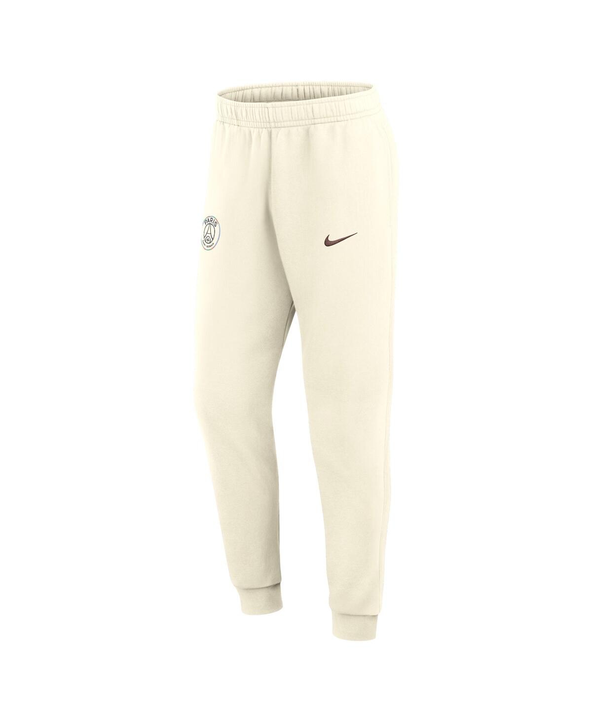 Nike Men'sParis Saint-Germain Club Jogger Pants - Cream