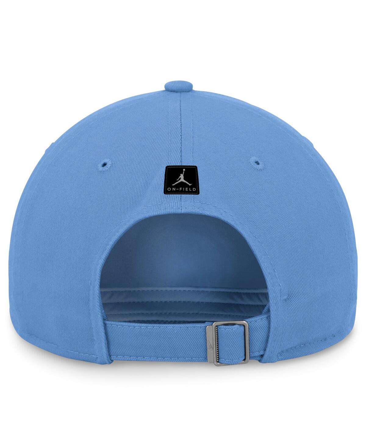 Jordan Men's Carolina Blue North Carolina Tar Heels 2024 On-field Club Adjustable Hat In Light Blue