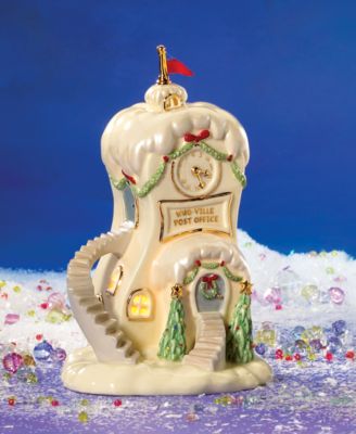 Whoville Post Office LED Figurine