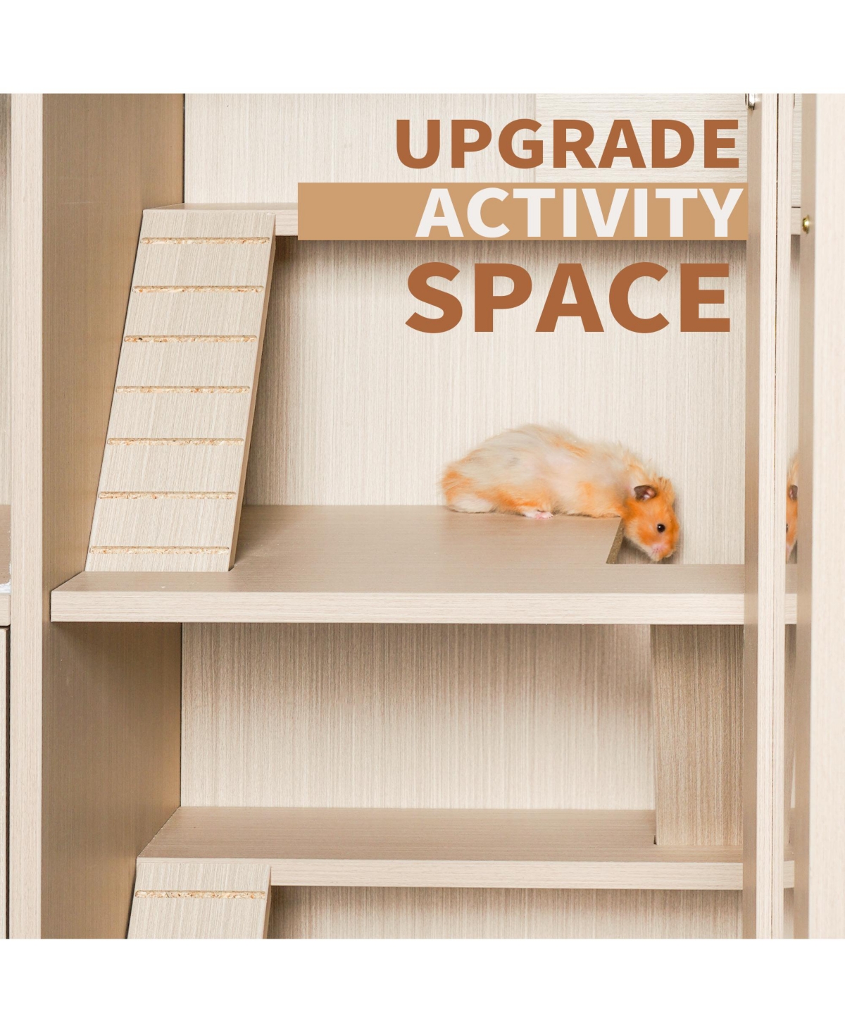 Streamdale Furniture Versatile Wooden Pet House Comfortable Home, Stylish Decor, Ample Storage