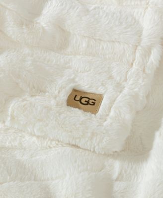 Valor Textured Faux Fur Throw, 50" x 70" (A $110.00 Value)