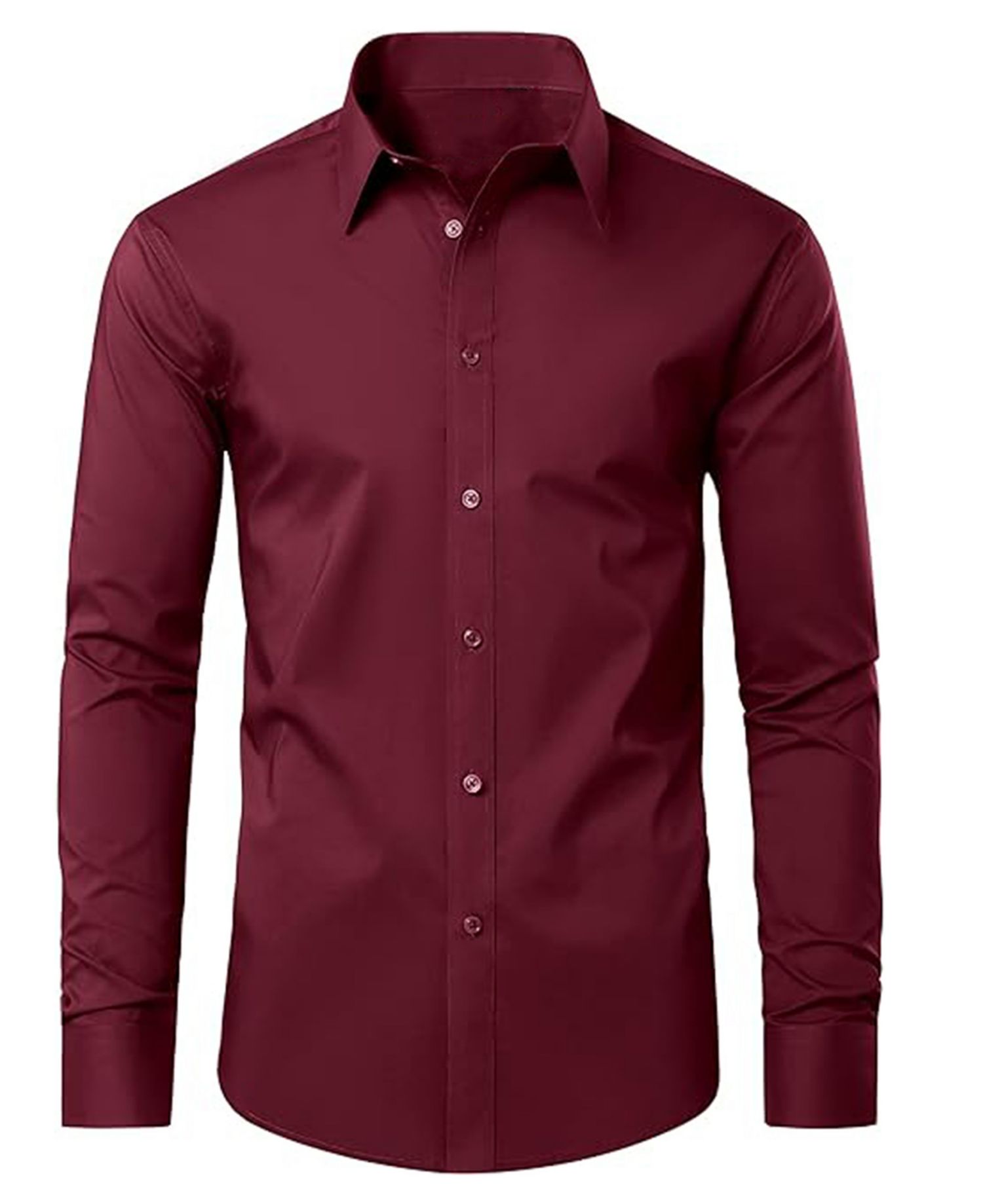Men's Long Sleeve Classic Dress Shirt