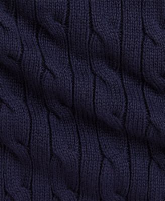 Baby Cotton Cable-Knit Sweater Vest