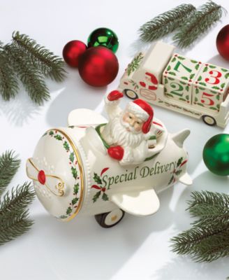 Countdown &#39;Til Christmas Airplane Cookie Jar