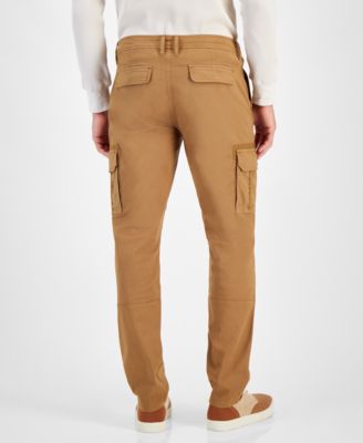 Men's Garment-dyed Straight-Fit Morrison Tapered Cargo Pants