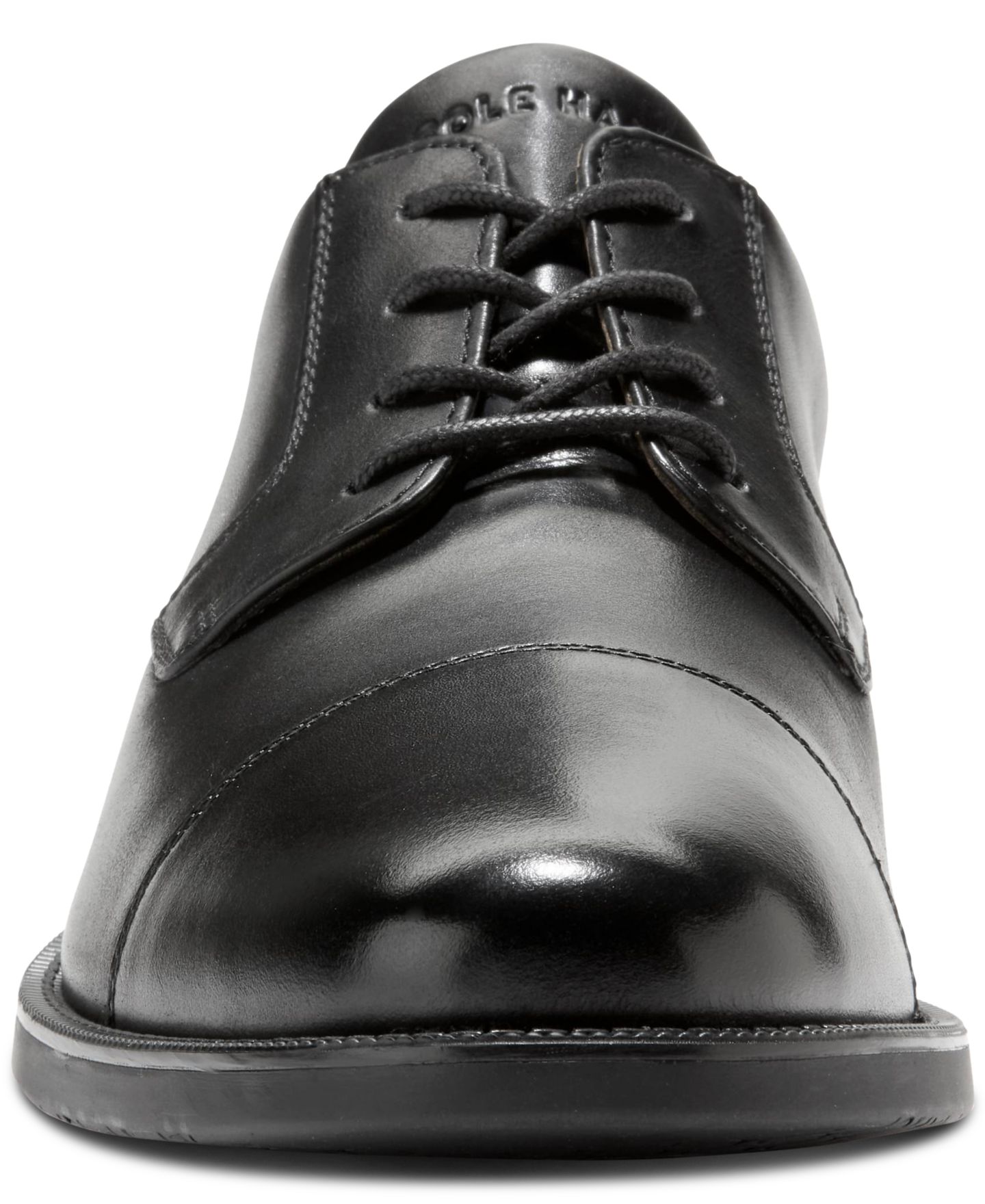 Мужские оксфорды Cole Haan Bedford с прямым мысом, цвет: Чёрный — фото 3