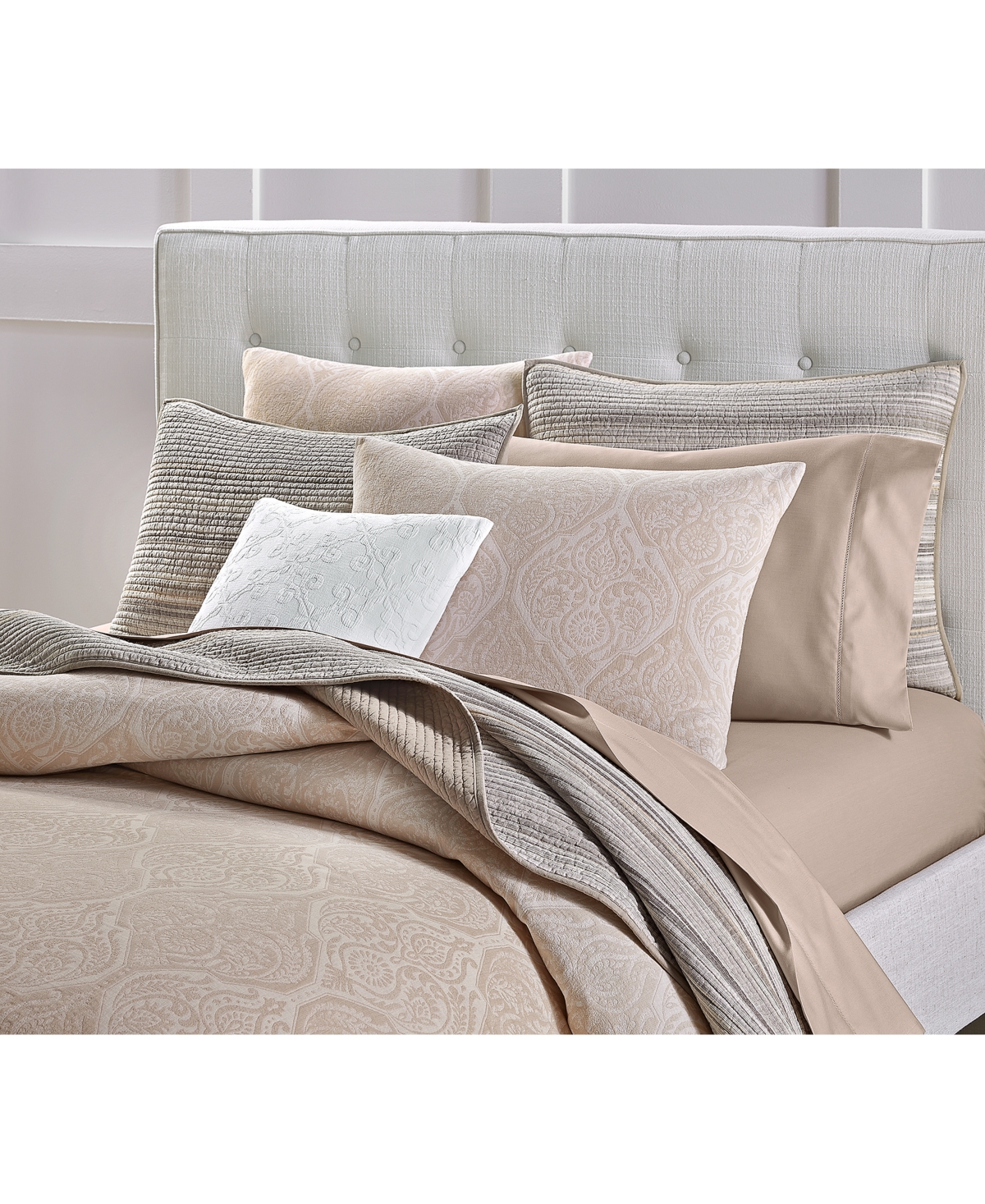 Charter Club Ogee Floral 3-Pc. Comforter Set, Full/Queen, Exclusively at Macy's