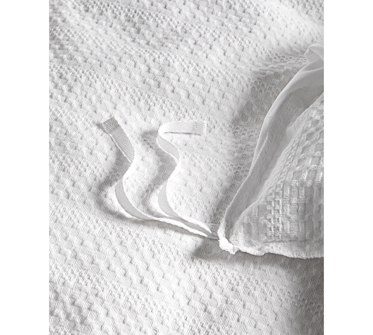 Charter Club Waffle Stripe 2-pc. Comforter Set, Twin, Exclusively At Macy's In White