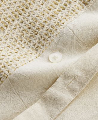 Basketweave Geo 3-Pc. Comforter Set, Full/Queen, Exclusively at Macy’s