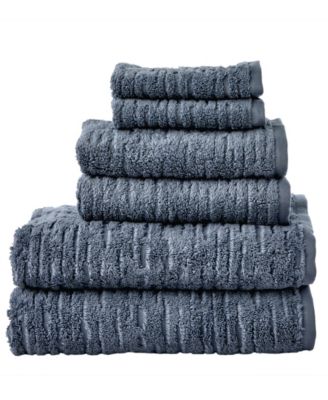 Cloudsoft 100% Long Staple Cotton 6-Piece Bath Towel Set