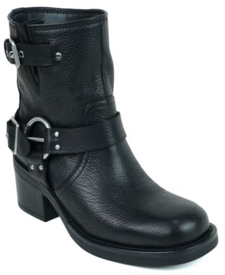 Kenneth Cole Women s Stride Bootie Black Ankle Boots 6.5