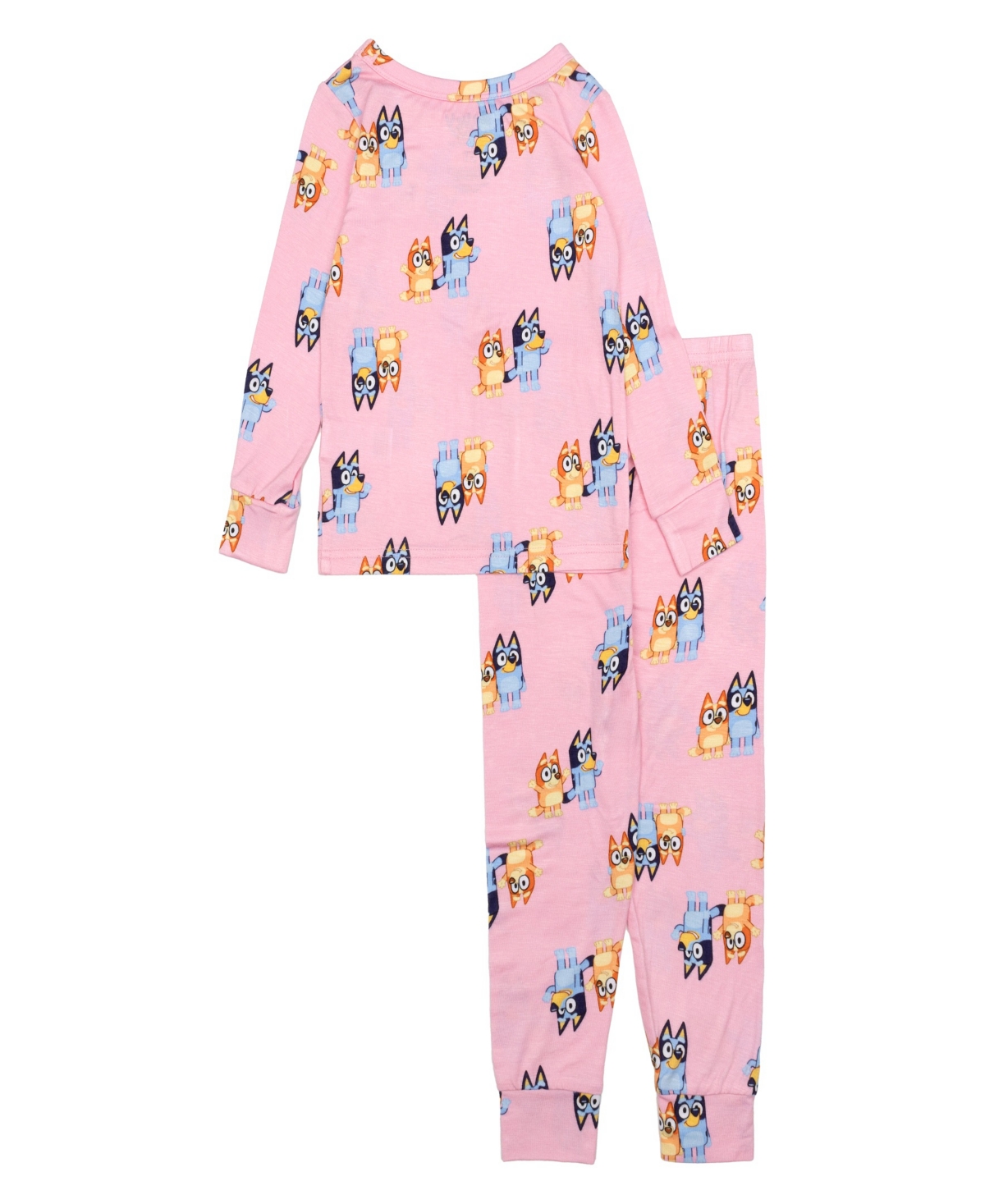 Bluey 2 Toddler Girl Viscose 2 Piece Long Sleeve Pajama