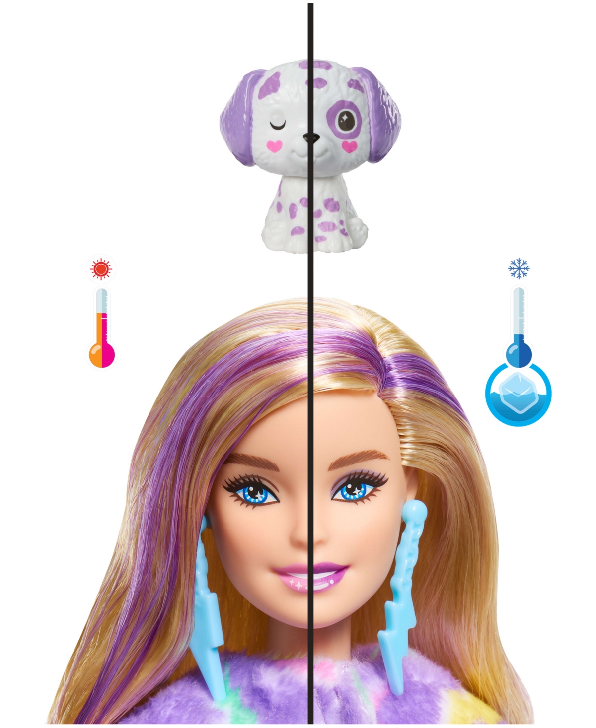 Barbie Cutie Reveal Color Dream Series Doll, Dalmatian Costume In Multi-color